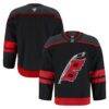 Carolina Hurricanes Fashion7 Home Authentic Pro Jersey - Black - Front View