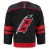 Carolina Hurricanes Fashion7 Home Authentic Pro Jersey - Black - Side View