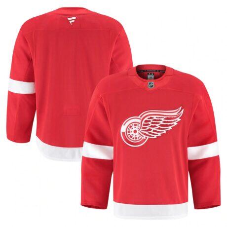 Detroit Red Wings Fashion7 Home Authentic Pro Jersey - Red - Front View