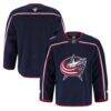 Columbus Blue Jackets Fashion7 Home Authentic Pro Jersey - Navy - Front View
