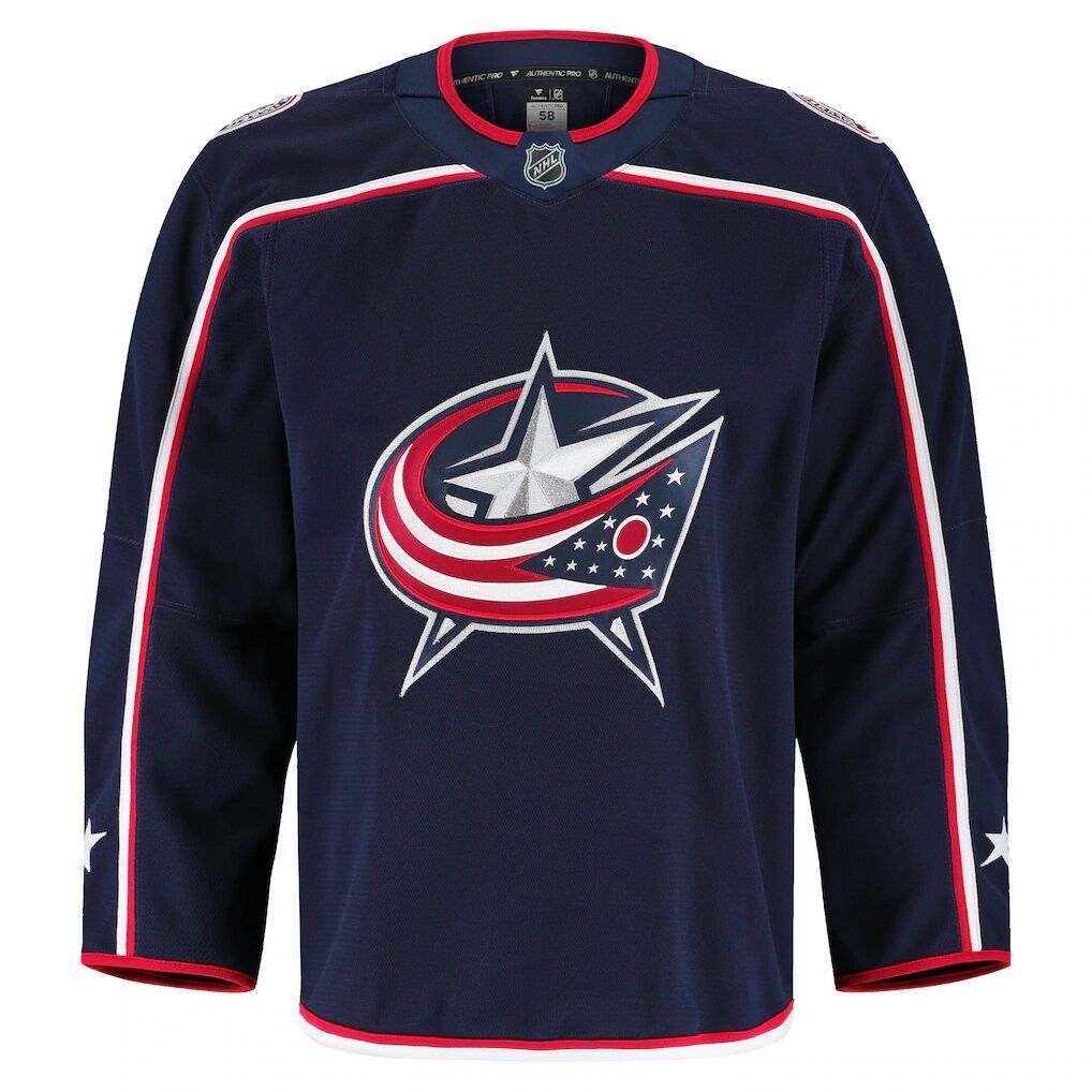 Columbus Blue Jackets Fashion7 Home Authentic Pro Jersey