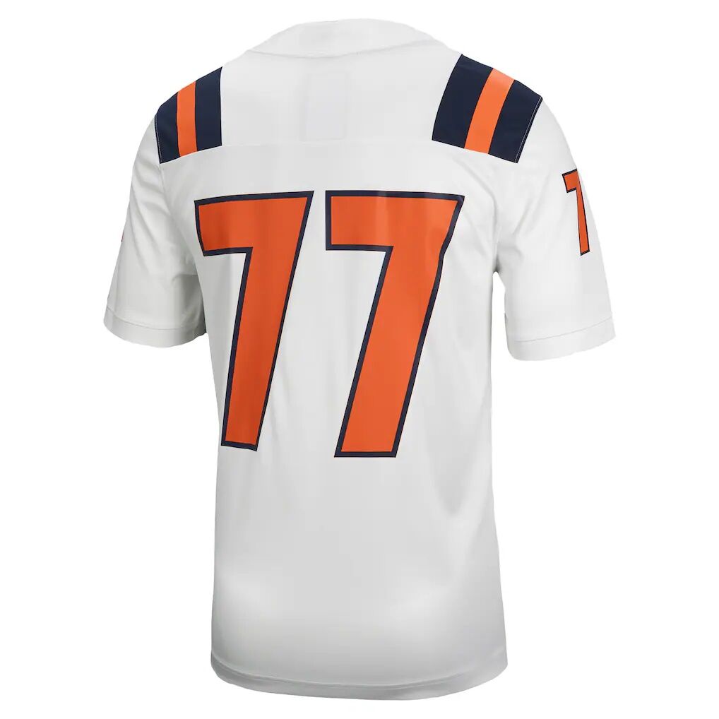 #77 Illinois Fighting Illini Nike Untouchable Football Jersey