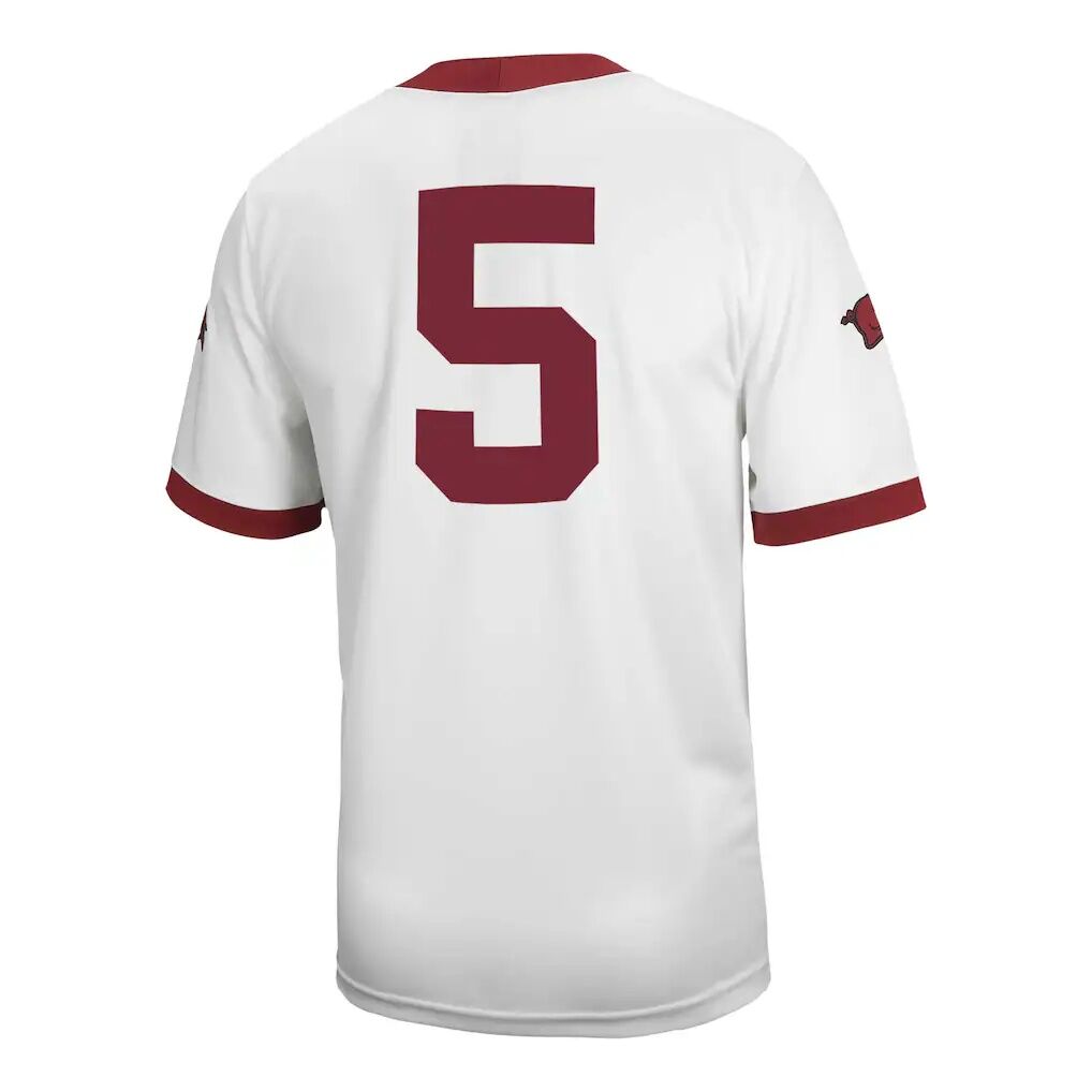 #5 Arkansas Razorbacks Nike Untouchable Football Jersey