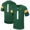 #1 Baylor Bears Nike Untouchable Football Jersey - Green - Front View