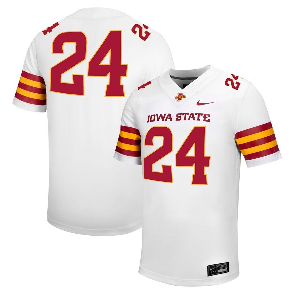 #24 Iowa State Cyclones Nike Untouchable Football Jersey