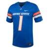 #1 Boise State Broncos Nike Untouchable Football Jersey - Royal - Side View