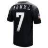 Army Black Knights Nike 2024 Rivalry Collection Alternate Untouchable Football Jersey - Black - Detail View