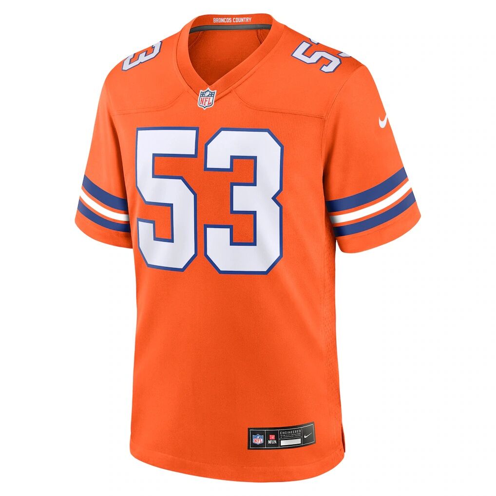 Randy Gradishar Denver Broncos Nike Retired Player Alternate Game Jersey
