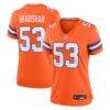 Randy Gradishar Denver Broncos Nike Women's Mile High Collection 1977 Throwback Retired Player Game Jersey - Orange - Front View