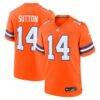 Courtland Sutton Denver Broncos Nike Alternate Game Jersey - Orange - Front View