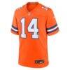 Courtland Sutton Denver Broncos Nike Alternate Game Jersey - Orange - Side View