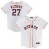 Jose Altuve Houston Astros Nike Preschool Home Replica Jersey - White - Front View