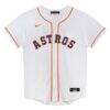 Jose Altuve Houston Astros Nike Preschool Home Replica Jersey - White - Side View