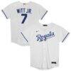Bobby Witt Jr. Kansas City Royals Nike Preschool Home Replica Player Jersey - White - Front View
