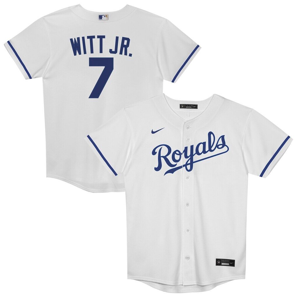 Bobby Witt Jr. Kansas City Royals Nike Preschool Home Replica Player Jersey