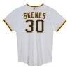 Paul Skenes Pittsburgh Pirates Nike Preschool Home Replica Player Jersey - White - Detail View