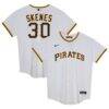 Paul Skenes Pittsburgh Pirates Nike Preschool Home Replica Player Jersey - White - Front View