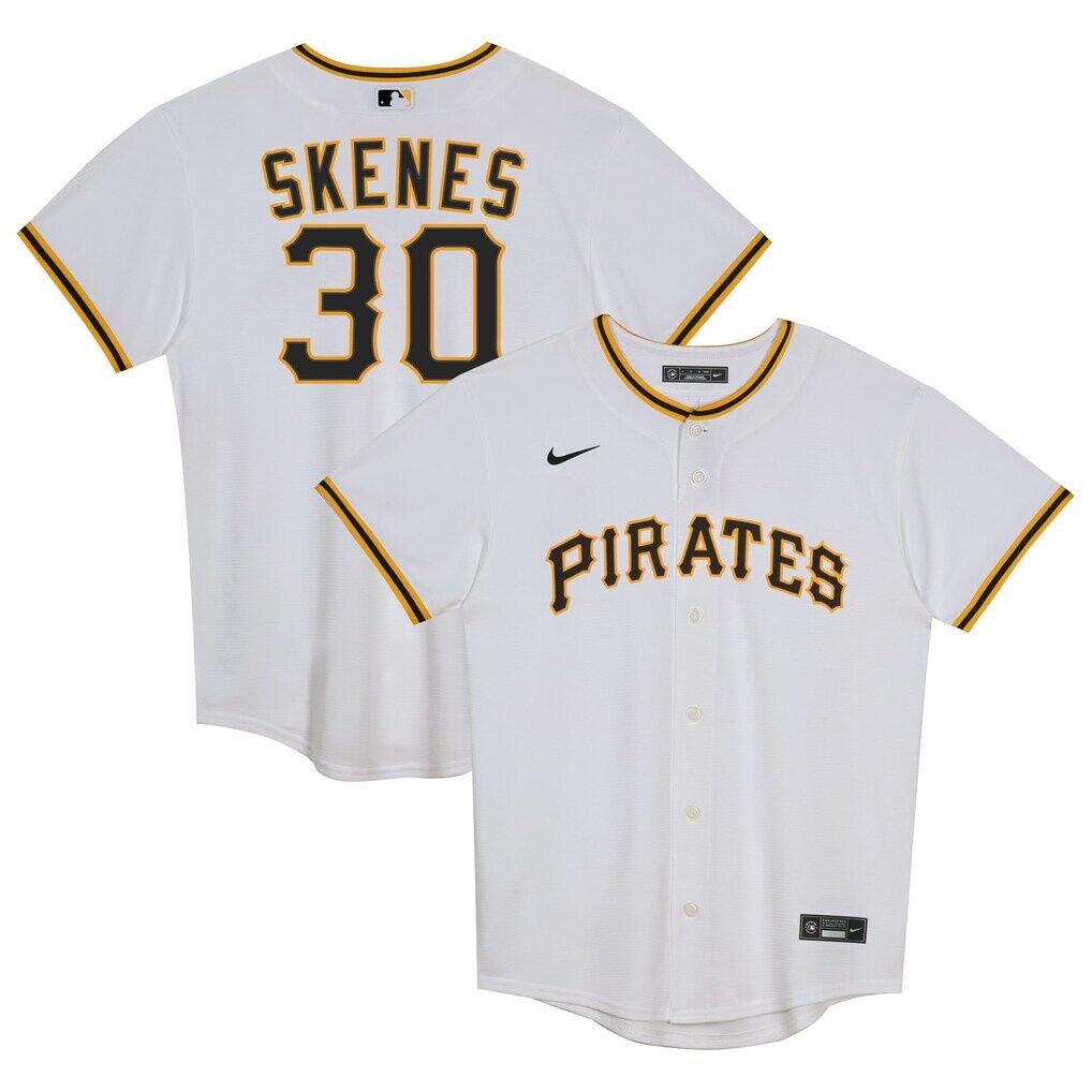 Paul Skenes Pittsburgh Pirates Nike Preschool Home Replica Player Jersey