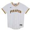 Paul Skenes Pittsburgh Pirates Nike Preschool Home Replica Player Jersey - White - Side View