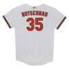 Adley Rutschman Baltimore Orioles Nike Preschool Home Replica Player Jersey - White - Detail View