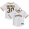 Paul Skenes Pittsburgh Pirates Nike Infant Home Replica Jersey - White - Front View