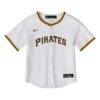 Paul Skenes Pittsburgh Pirates Nike Toddler Home Replica 2.0 Player Jersey - White - Side View
