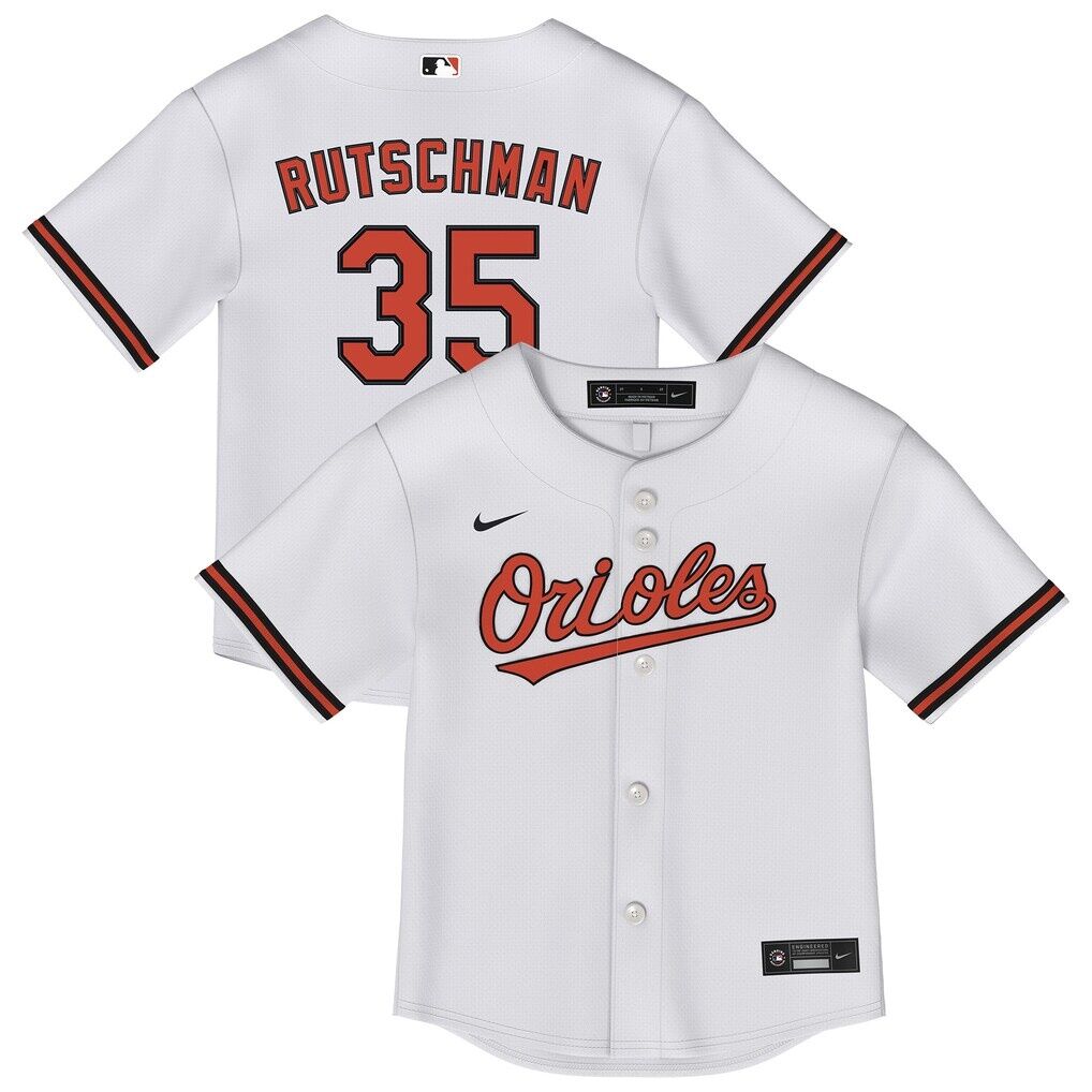 Adley Rutschman Baltimore Orioles Nike Toddler Home Replica Jersey