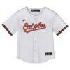 Adley Rutschman Baltimore Orioles Nike Toddler Home Replica Jersey - White - Side View