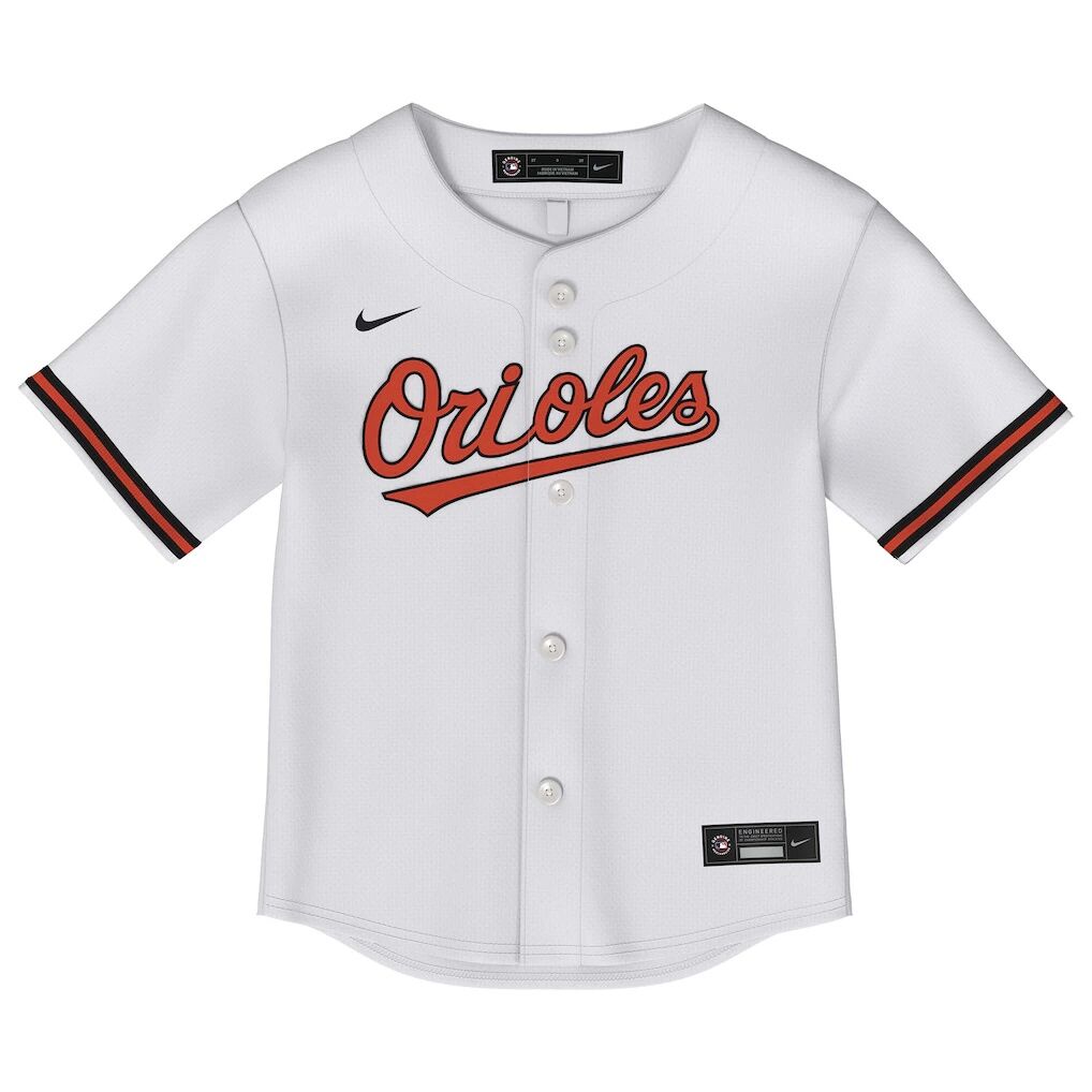 Adley Rutschman Baltimore Orioles Nike Toddler Home Replica Jersey