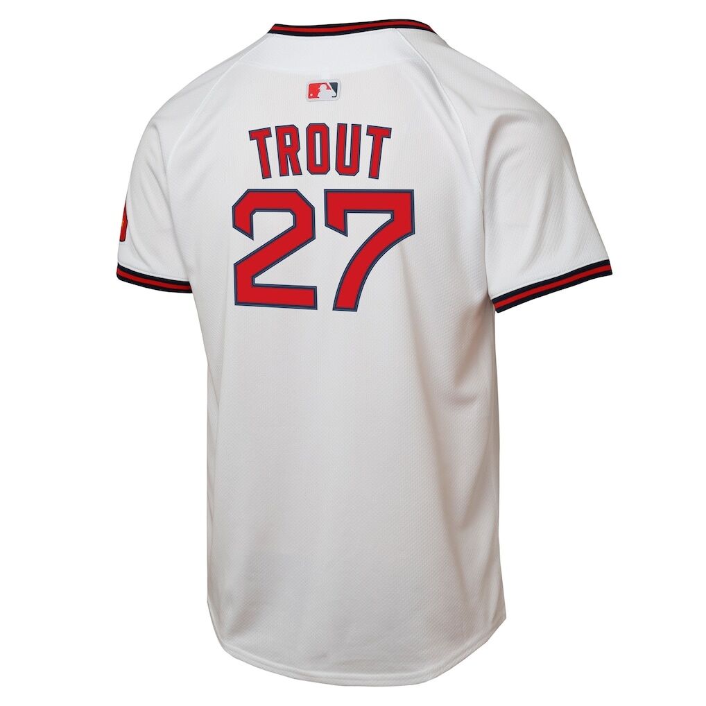 Mike Trout Los Angeles Angels Nike Youth Alternate 2 Limited Player Jersey