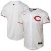 Cincinnati Reds Youth Alternate 2 Limited Jersey - White - Front View