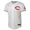 Cincinnati Reds Youth Alternate 2 Limited Jersey - White - Side View