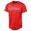 Cleveland Guardians Youth Alternate 2 Limited Jersey - Red - Side View