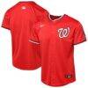 Washington Nationals Youth Alternate 2 Limited Jersey - Red - Front View