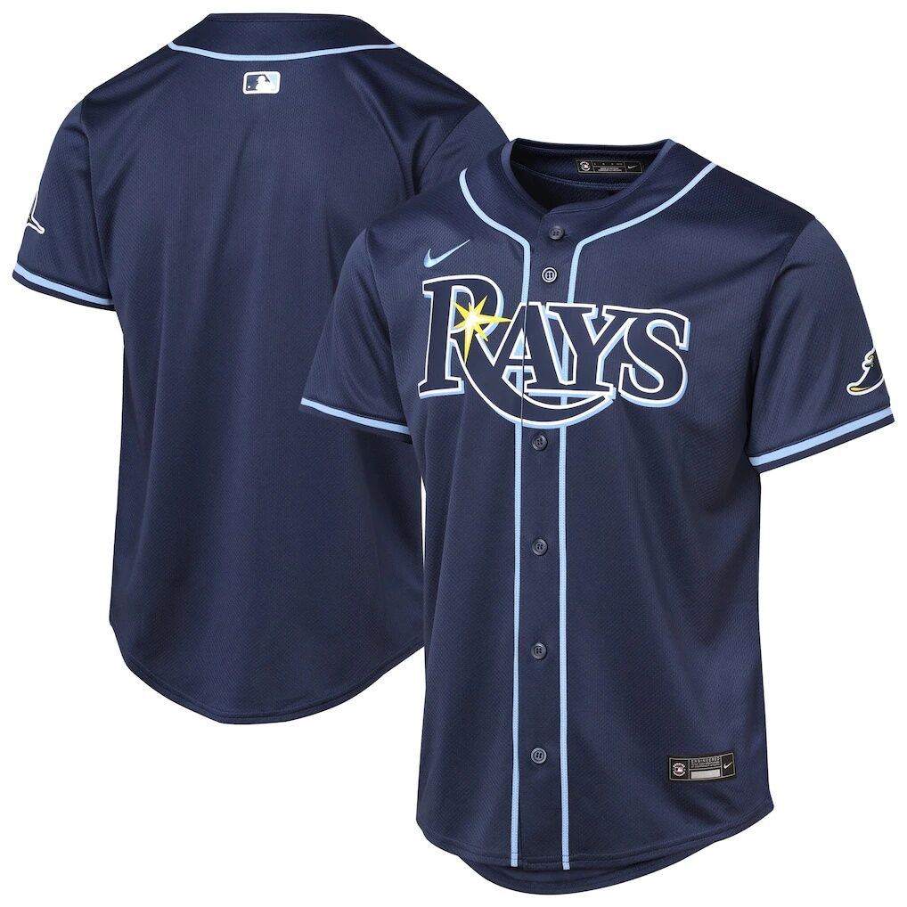 Tampa Bay Rays Youth Road Limited Jersey