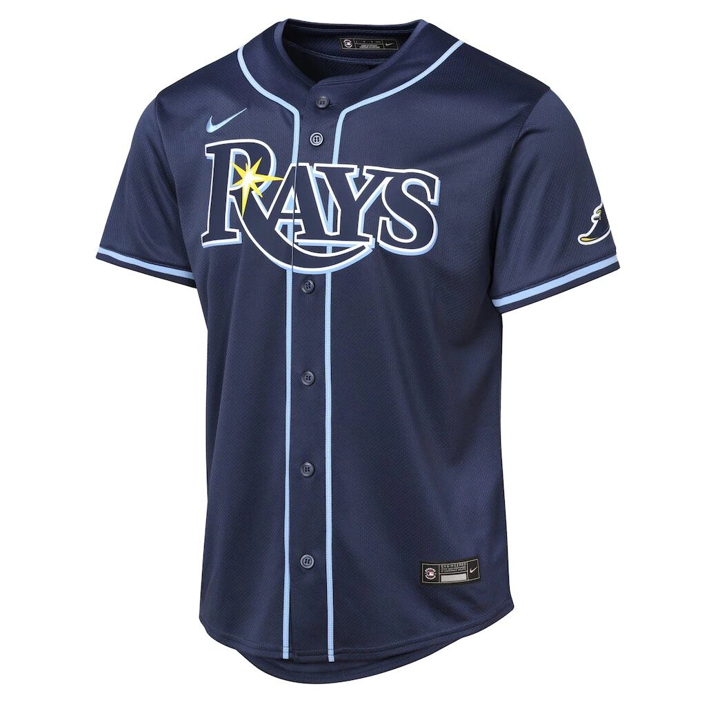 Tampa Bay Rays Youth Road Limited Jersey