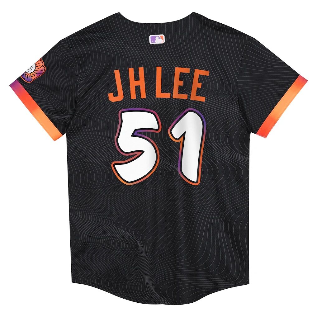 Jung Hoo Lee San Francisco Giants Nike Preschool 2025 City Connect Limited Player Jersey – Anthracite