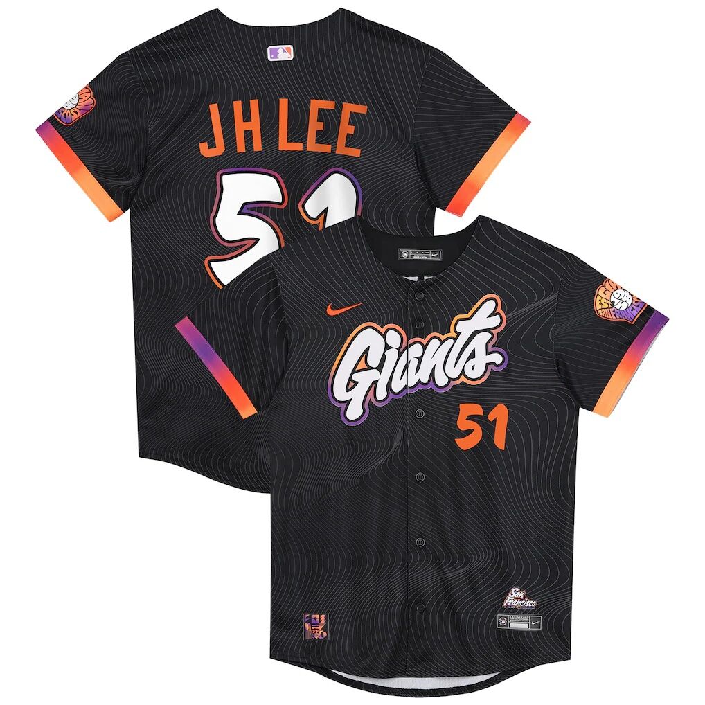 Jung Hoo Lee San Francisco Giants Nike Preschool 2025 City Connect Limited Player Jersey - Anthracite