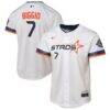 Craig Biggio Houston Astros Nike Youth 2025 City Connect Limited Player Jersey - White - Front View