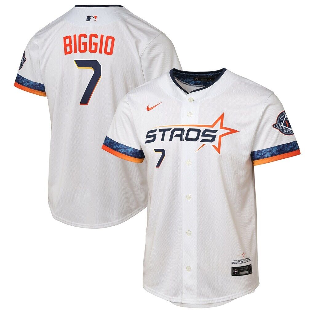 Craig Biggio Houston Astros Nike Youth 2025 City Connect Limited Player Jersey