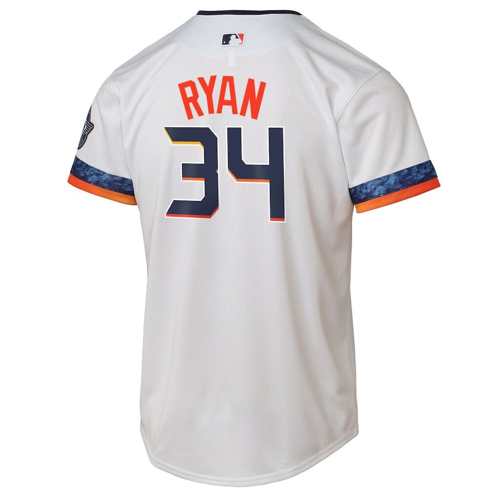 Nolan Ryan Houston Astros Nike Youth 2025 City Connect Limited Player Jersey