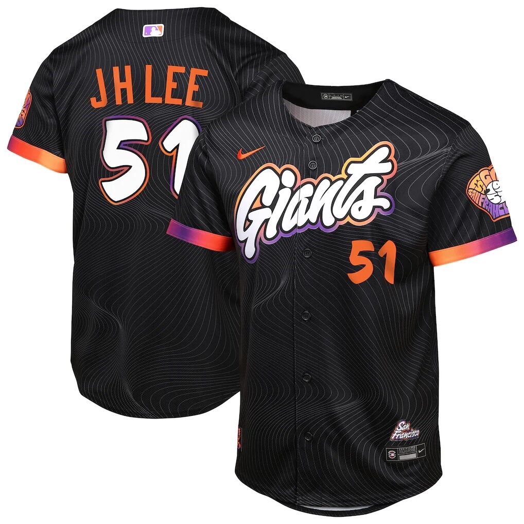 Jung Hoo Lee San Francisco Giants Nike Youth 2025 City Connect Limited Player Jersey – Anthracite
