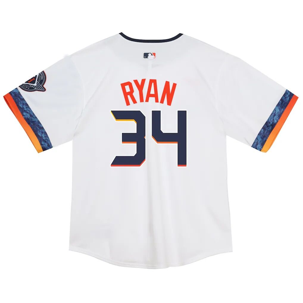 Nolan Ryan Houston Astros Nike Toddler City Connect 2025 Limited Jersey