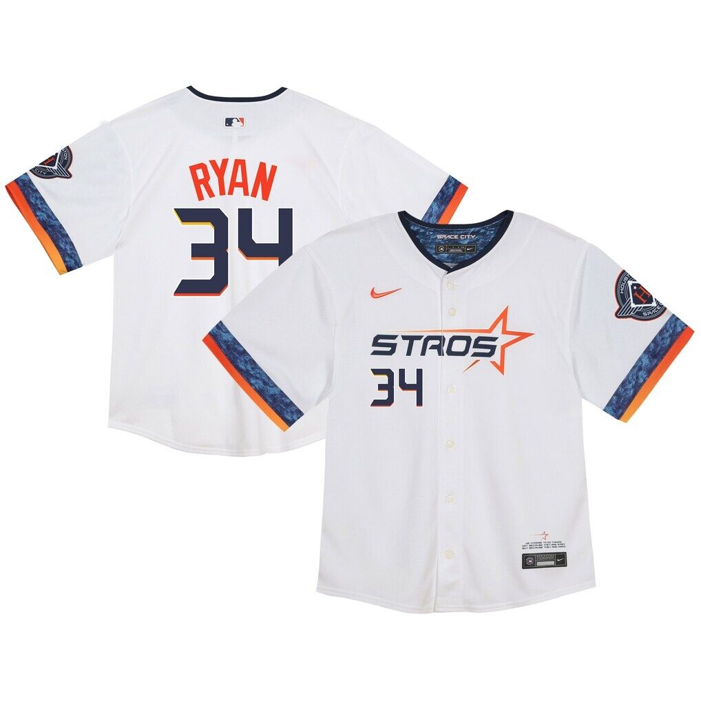 Nolan Ryan Houston Astros Nike Toddler City Connect 2025 Limited Jersey