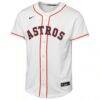 Houston Astros Nike Youth Home Replica Jersey - White - Side View