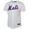 New York Mets Nike Youth Home Replica Jersey - White - Side View