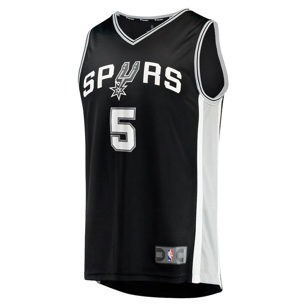 Stephon Castle San Antonio Spurs Fashion7 2024 NBA Draft Fast Break Player Jersey - Icon Edition