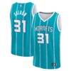 Tidjane Salaun Charlotte Hornets Fashion7 2024 NBA Draft Fast Break Player Jersey - Teal - Front View
