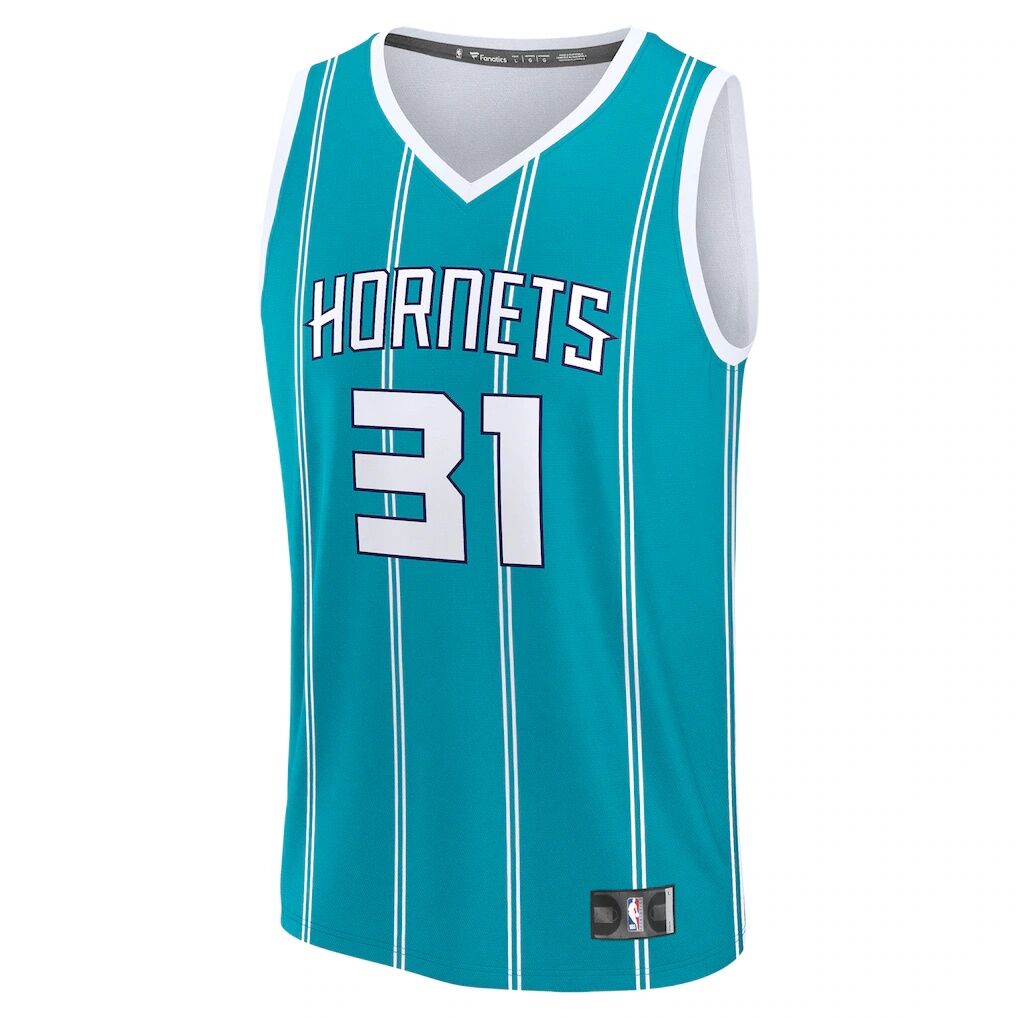 Tidjane Salaun Charlotte Hornets Fashion7 2024 NBA Draft Fast Break Player Jersey – Icon Edition