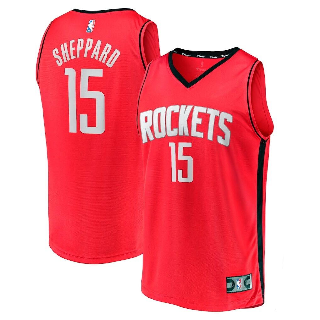 Reed Sheppard Houston Rockets Fashion7 Youth 2024 NBA Draft Fast Break Player Jersey – Icon Edition